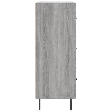 Sideboard Grey Sonoma | Stylish Engineered Wood Storage