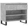 Shoe Cabinet Concrete Grey - Stylish Storage Solution | Hipo Market