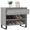 Shoe Cabinet Concrete Grey - Stylish Storage Solution | Hipo Market