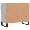 Shoe Cabinet Concrete Grey - Stylish Storage Solution | Hipo Market