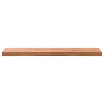 Solid Beech Wood Desk Top 100x(55-60)x4 cm - Hipomarket