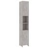 Bathroom Cabinet Concrete Grey - Stylish Storage Solution