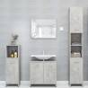 Bathroom Cabinet Concrete Grey - Stylish Storage Solution