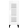 High Gloss White Highboard - Stylish Storage Solution