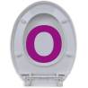 Soft-Close Toilet Seat with Quick-Release Design - White