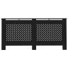 Radiator Cover Black 172x19x81.5 cm MDF - Stylish & Practical