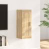 Wall Cabinet Sonoma Oak 35x34x90 cm Engineered Wood Colour sonoma oak Quantity in Package 1 Number of Pieces 