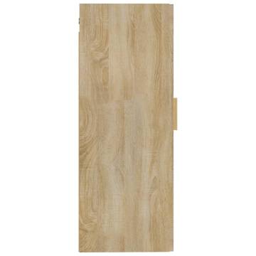 Wall Cabinet Sonoma Oak - 35x34x90 cm | Hipomarket