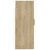 Wall Cabinet Sonoma Oak - 35x34x90 cm | Hipomarket