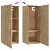 Wall Cabinet Sonoma Oak - 35x34x90 cm | Hipomarket