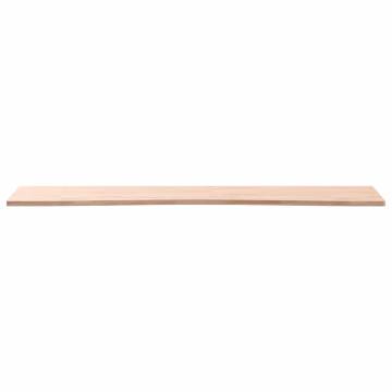 Solid Wood Beech Desk Top 110x(55-60)x1.5 cm | HipoMarket