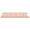 Solid Wood Beech Desk Top 110x(55-60)x1.5 cm | HipoMarket