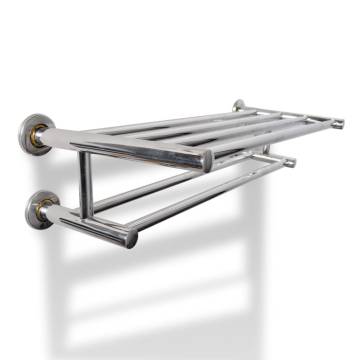 Modern Stainless Steel Towel Rack with 6 Tubes