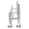 Modern Stainless Steel Towel Rack with 6 Tubes