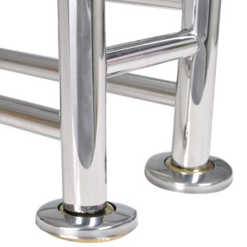 Modern Stainless Steel Towel Rack with 6 Tubes