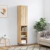 Highboard Sonoma Oak 34.5x34x180 cm Engineered Wood Colour sonoma oak Quantity in Package 1 Model 3 shelves 