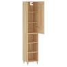 Elegant Highboard Sonoma Oak 34.5x34x180 cm - Hipomarket