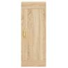 Elegant Highboard Sonoma Oak 34.5x34x180 cm - Hipomarket