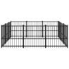 Outdoor Dog Kennel Steel 8.47 m² - Secure Your Puppy