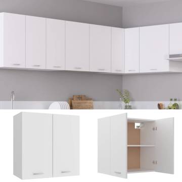 Hanging Cabinet White 60x31x60 cm - Stylish Storage Solution