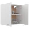 Hanging Cabinet White 60x31x60 cm - Stylish Storage Solution