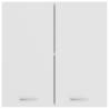 Hanging Cabinet White 60x31x60 cm - Stylish Storage Solution