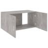 Wall Mounted Cabinet Concrete Grey - Stylish & Practical Design