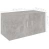 Wall Mounted Cabinet Concrete Grey - Stylish & Practical Design