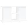 Aquarium Stand White - Durable Engineered Wood | HipoMarket