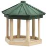 Octagon Solid Firwood Bird Feeder | Durable & Weather-Resistant