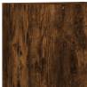 TV Wall Cabinet Smoked Oak 40.5x30x102 cm | Hipo Market