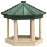 Octagon Solid Firwood Bird Feeder | Durable & Weather-Resistant