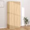 Wardrobe Sonoma Oak 90x52x200 cm Engineered Wood Colour sonoma oak Quantity in Package 1 Amount 