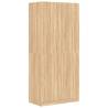 Sonoma Oak Wardrobe 90x52x200 cm – Stylish Storage Solution