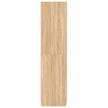 Sonoma Oak Wardrobe 90x52x200 cm – Stylish Storage Solution