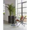 Capi Planter Urban Smooth Rectangle Black 36x79 cm | Hipomarket