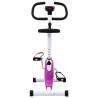 Exercise Bike with Belt Resistance - Purple | Hipo Market