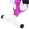 Exercise Bike with Belt Resistance - Purple | Hipo Market