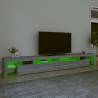 Stylish Grey Sonoma TV Cabinet with RGB LED Lights | HipoMarket