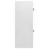 Saddle Cabinet Light Grey 53x53x140 cm - Durable Steel Storage