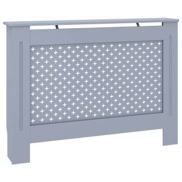 Radiator Cover Anthracite 112x19x81.5 cm MDF - Stylish & Durable