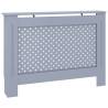 Radiator Cover Anthracite 112x19x81.5 cm MDF - Stylish & Durable