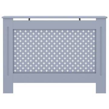 Radiator Cover Anthracite 112x19x81.5 cm MDF - Stylish & Durable