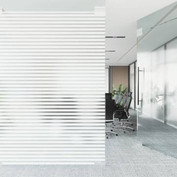 Frosted Window Film Blinds Pattern 45x500 cm - PVC Privacy