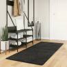 Shaggy Rug High Pile Modern Anthracite 80x200 cm Colour anthracite Size 80 x 200 cm 