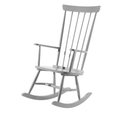 Vipack Rocking Chair Rocky Wood Grey - Comfort & Style