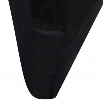 Stretch Black Chair Covers - Set of 12 | HipoMarket