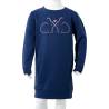 Kids' Sweatshirt Dress Navy 116 | Comfortable & Stylish Wear