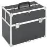 Make-up Case 38x23x34 cm Black Aluminium Colour black Quantity in Package 1 