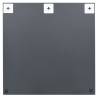 LED Wall Mirror - Square Glass with Adjustable Lighting